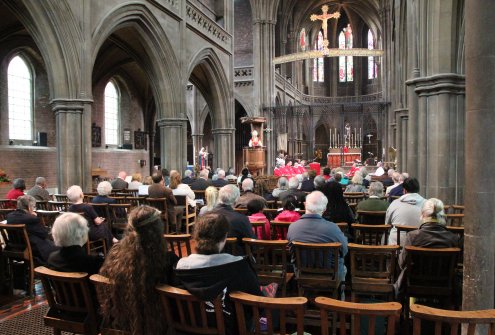 View of the Congregation on St Alban's Day 2015