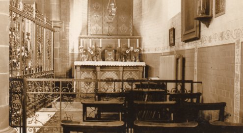 The Blessed Sacrament Chapel at St Patrick's Church
