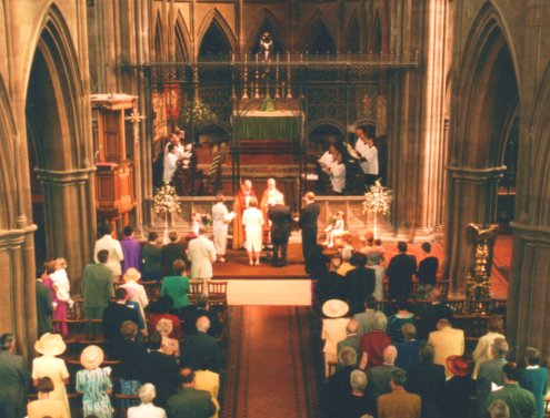 A Wedding at St Alban's Church